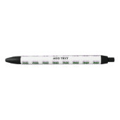 STYLO BLEU MODELE DE TEXTE D'IMAGE BLANC SIMPLE ÉDITABLE MODE (Devant)