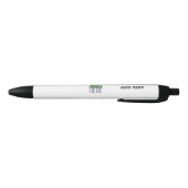 STYLO BLEU MODELE DE TEXTE D'IMAGE BLANCHE SIMPLE ÉDITABLE MO (Bas)