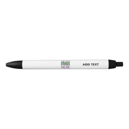 STYLO BLEU MODELE DE TEXTE D'IMAGE BLANCHE SIMPLE ÉDITABLE MO (Devant)