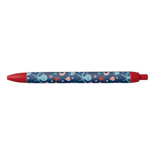 Stylo Bleu Monde marin