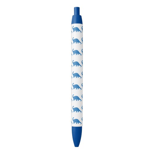 Stylo Bleu Motif bleu Dinosaur (devant Vertical)