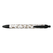 Stylo Bleu Motif mignon drôle d'Emoji de dunette (Dos)