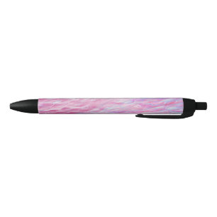 Stylo Bleu motif ondulé Abstrait
