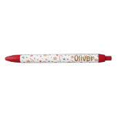Stylo Bleu Name || Cute Holiday Cookies and Candy Pattern Ink (Devant)