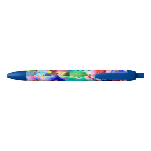 Stylo Bleu Notation musicale Pop Color Monogramme (Dos)