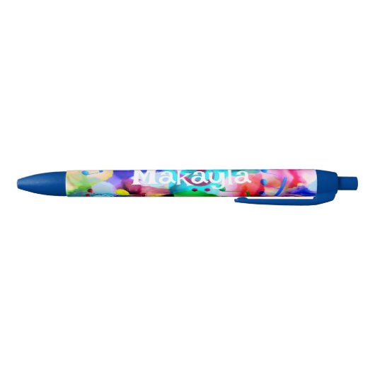 Stylo Bleu Notation musicale Pop Color Monogramme (Bas)