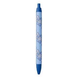 Stylo Bleu Nounours bleus
