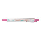 Stylo Bleu Nuages Abstraits modernes (Bas)
