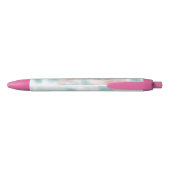 Stylo Bleu Nuages Abstraits modernes (Dos)