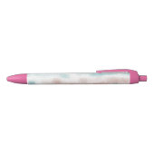 Stylo Bleu Nuages Abstraits modernes (Haut)
