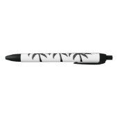 Stylo Bleu Palmiers tropicaux (Bas)