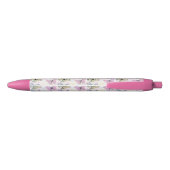 Stylo Bleu papillons pastel (Dos)