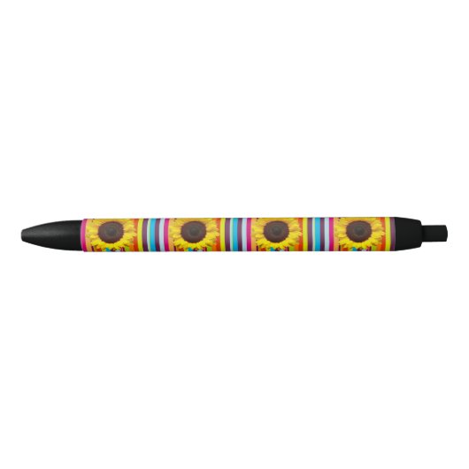 Stylo Bleu Pen Sunfleurs (Devant)