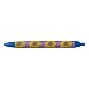 Stylo Bleu Pen Sunfleurs