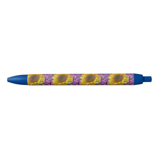 Stylo Bleu Pen Sunfleurs (Devant)