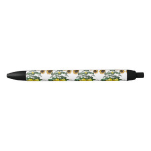 Stylo Bleu Pen Sunfleurs