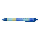 Stylo Bleu Personalized Relaxing Beach Aqua Abstract Art (Bas)