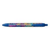 Stylo Bleu Plaque de peinture Abstraite (Dos)