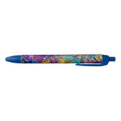 Stylo Bleu Plaque de peinture Abstraite (Bas)