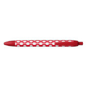 Stylo Bleu Point rouge et blanc (Dos)