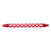 Stylo Bleu Point rouge et blanc (Devant)