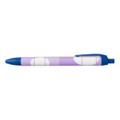 Stylo Bleu Points et rayures dans FairytalePurple (Haut)