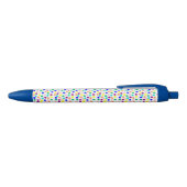 Stylo Bleu Points multicolores (Haut)