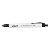 Stylo Bleu Promotional Business Logo Name Pen - Personalized (Haut)