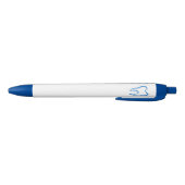 Stylo Bleu Promotionnel simple de dentiste (Bas)