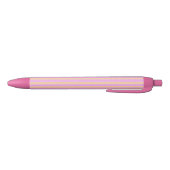 Stylo Bleu Rose Géométrique (Bas)