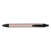 Stylo Bleu Rose Gold Parties scintillant Sparkie Nom de texte (Dos)