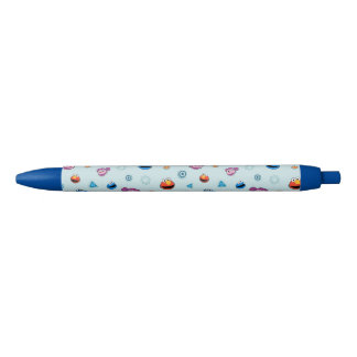 Stylo Bleu Rue Sésame | Méca Builders Face Motif