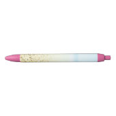 Stylo Bleu Sable et mer Calme Côté (Devant)