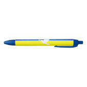 Stylo Bleu Soutenez l'Ukraine Pen Peace Dove drapeau ukrainie (Bas)