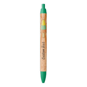 Stylo Bleu Stick Sorbet en forme de cône