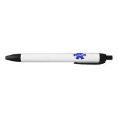 Stylo Bleu Symbole de l'étoile de vie (Bas)