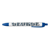 Stylo Bleu "The Blue Dimension Name of George" (Bas)