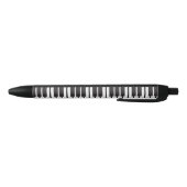 Stylo Bleu Touches de piano personnalisées (Bas)