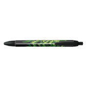 Stylo Bleu Tropical Leaf Pen (Dos)