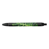 Stylo Bleu Tropical Leaf Pen (Devant)