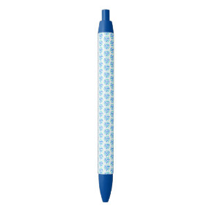 Stylo bleu vif Conception inspirée des peigne de