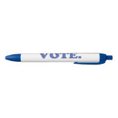 Stylo Bleu "vote" - bleu blanc (Bas)