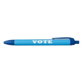 Stylo Bleu Vote Démocrate - (Haut)