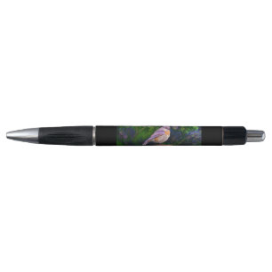 Stylo Bleuet de l'Est en neige - Photo originale