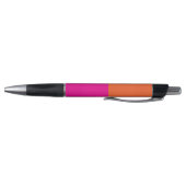 Stylo Bloc de couleur rose et orange (Bas)