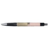 Stylo Blush Pink Gold promotionnel Logo et nom de l'entr (Devant)