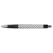 Stylo Blush Rose Vert Pailleté Rayures Noël   (Devant)