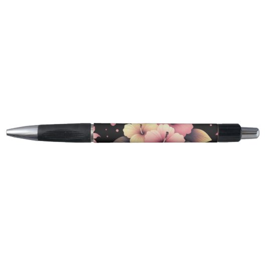 Stylo Bonjour Hibiscus (Devant)