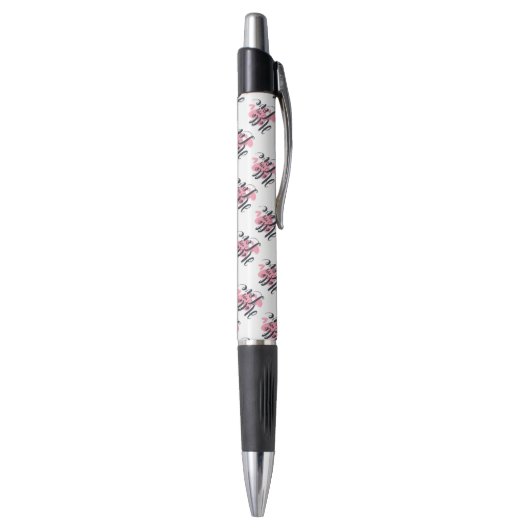 Stylo Bonjour Mes Coeurs d'Amour (Bas (Vertical))