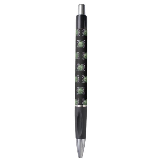 Stylo Boule à facettes de pastèque mignonne (Devant (Vertical))